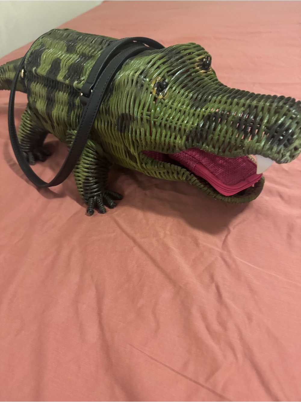 Wicker Darling Crocodile Bag Modisa Special Release - Picture 2 of 4
